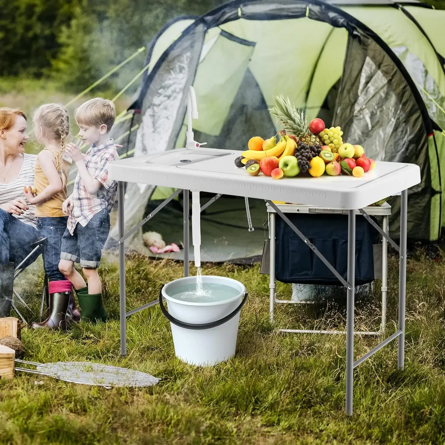 Pia dobrável para limpeza de p - Outdoor Camping Quotes avaliação e preço